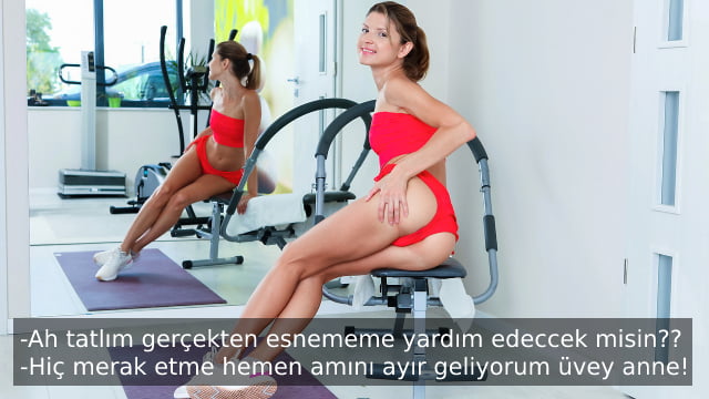 Üvey Oğlunun Kucağında Zıplayan Orospu Kızını Görünce Dayanamadı