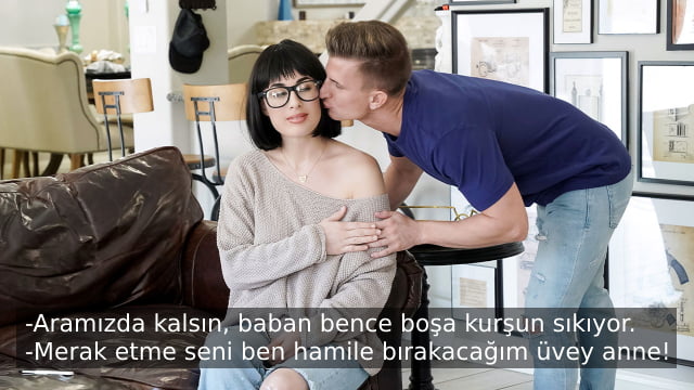 Aldatıldığını Öğrenen Olgun Anne Hırsını Üvey Oğlunun Yarağından Aldı