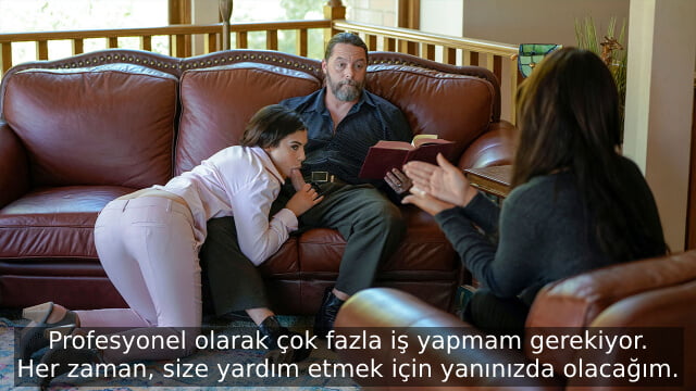 Erkek Arkadaşıyla Sorun Yaşayan Üvey Kız Kardeşinin Stresini Alıyor