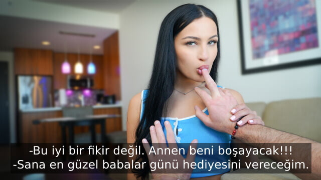 Üvey Oğlunun Yakın Arkadaşına Siktirmeden Rahat Edemedi