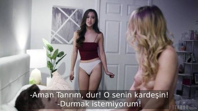 Uzun Zamandır Arzuladığı Erkek Kardeşine Amını Parçalatıyor