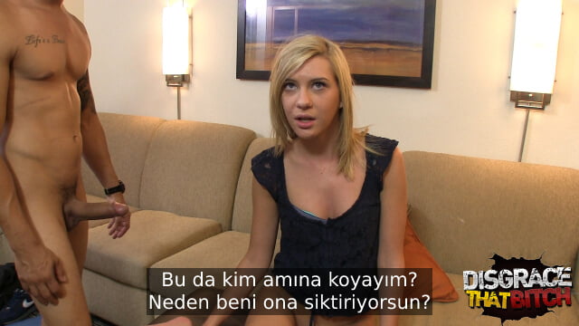 Üvey Oğlunun Yarağına Bağımlı Olan Sürtük Yalvararak Boşalıyor