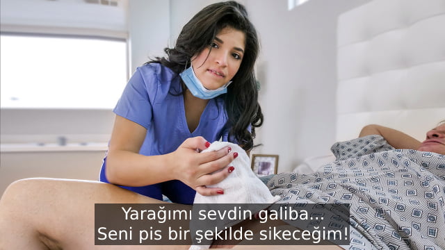 Yarak Yüzü Görmemiş Tesettürlü Komşu Kızını Azdırıp Fahişesi Yapıyor